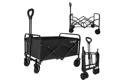 Összecsukható strand szállító kocsi 90 l – teherbírás 100 kg