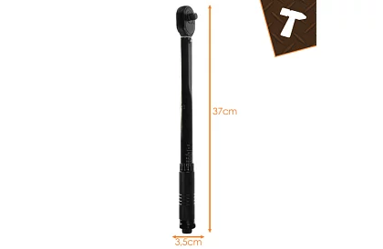 Nyomatékkulcs biztosítékkal 3/8" 7–112 Nm