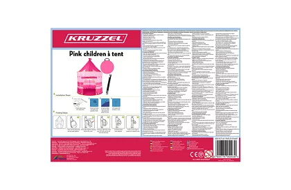 Gyerek sátor – rózsaszín hercegnőnek