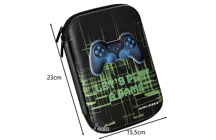 Iskolai tolltartó – PLAY tok 3D grafikával