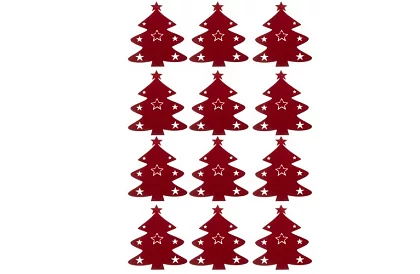 Karácsonyi evőeszköztartó – 12 db terítő