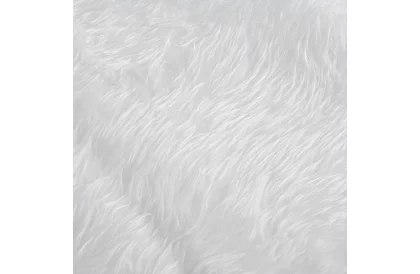 Karácsonyfa alátét – 150 cm, fehér szőrme