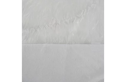 Karácsonyfatalp – 120 cm, fehér szőrme