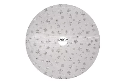 Karácsonyfa alátét mintával – 120 cm