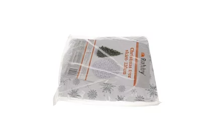 Karácsonyfa alátét mintával – 120 cm