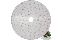 Karácsonyfa alátét mintával – 120 cm