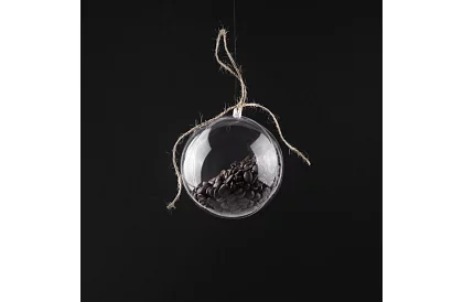 Akril díszek dekorálásra, töltésre - átmérő 10 cm, 5 db