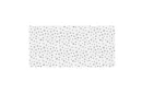 Asztalterítő hópehely mintával 260 x 140 cm – fehér-ezüst