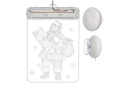 LED karácsonyi ólomüveg elemmel – TÉLAPÓ