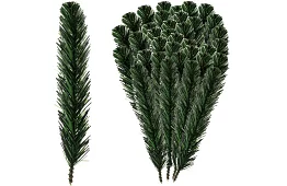 Műfenyő ágak díszítéshez – 29 cm, 40 db