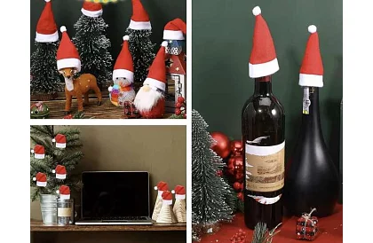 Karácsonyi evőeszköztartó – 12 db-os készlet