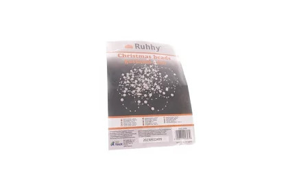 Karácsonyi dekoráció – gyöngyös lánc 5 méter