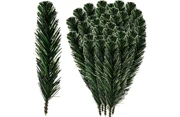 Műfenyő ágak díszítéshez – 21 cm, 40 db