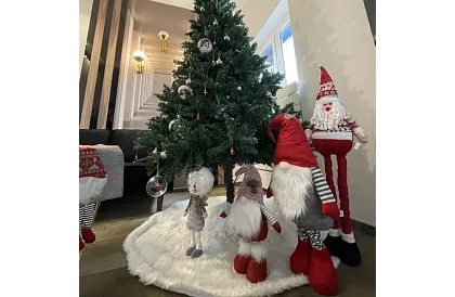 Karácsonyi figura SANTA – teleszkópos 60-95 cm