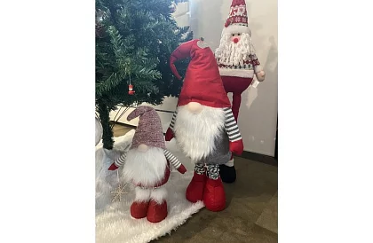 Karácsonyi törpe sapkával – teleszkópos 50-82 cm