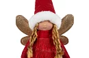 Karácsonyi piros tündér szárnyakkal – 40 cm