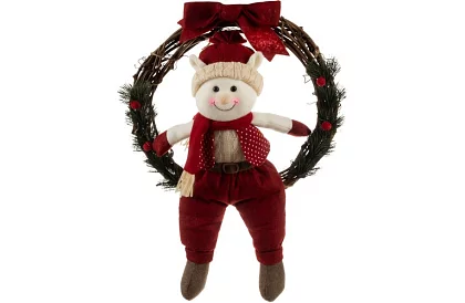 Karácsonyi ajtódísz ELF – 36 × 55 cm