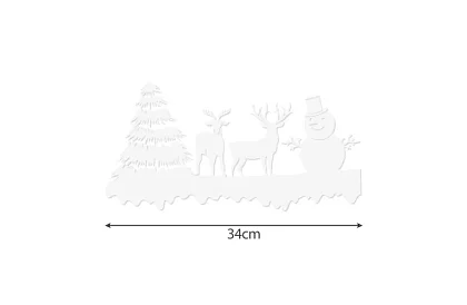 Karácsonyi matricák az ablakra – Christmas Time