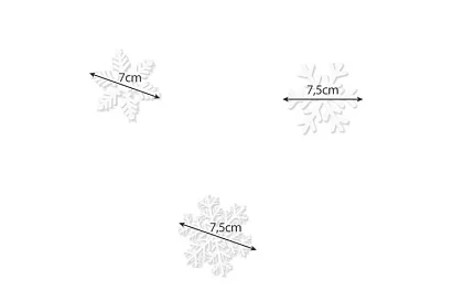 Karácsonyi ablakmatricák – hópely