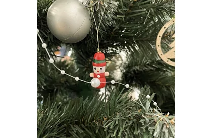 Karácsonyi fa díszek - 10 darab