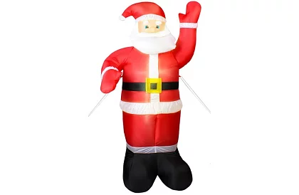 Felfújható Mikulás 180 cm LED világítással és kompresszorral