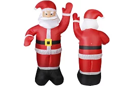 Felfújható Mikulás 180 cm LED világítással és kompresszorral