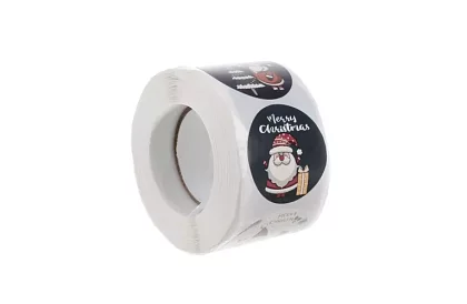 Karácsonyi matricák tekercsben – 500 darab