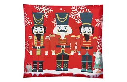 Dekoratív párnahuzat 45 × 45 cm – Diótörő minta