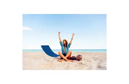 Összecsukható strandágy + táska