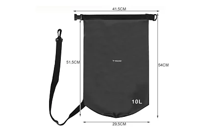 Vízálló táska 10 liter – fekete Dry Bag