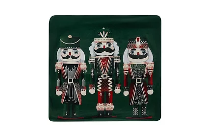 Dekoratív párnahuzat 40x40 cm – zöld Diótörő