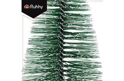 Mini karácsonyfák - 3 hóval bezárt karácsonyfák készlet