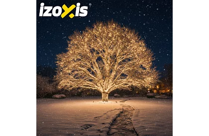 Karácsonyi LED fényfüzér 500 LED kültéri - 35m meleg fehér