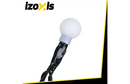 Karácsonyi LED fényfüzér Balls 300 LED kültéri - 30m meleg fehér