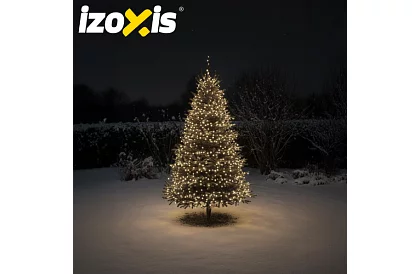 Karácsonyi LED fényfüzér Balls 300 LED kültéri - 30m meleg fehér