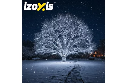 Karácsonyi LED fényfüzér 500 LED kültéri - 35m fehér