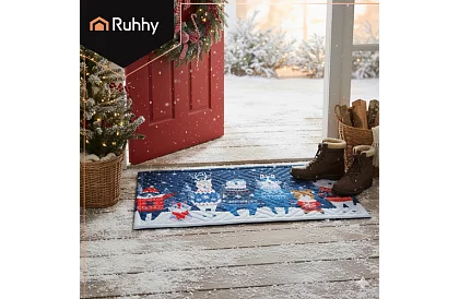 Karácsonyi lábtörlő 75x45 cm