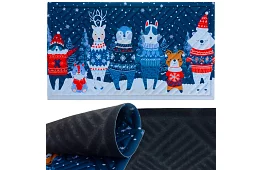 Karácsonyi lábtörlő 75x45 cm