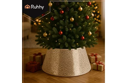 Karácsonyi takaró 60 cm - karácsonyfa állványra