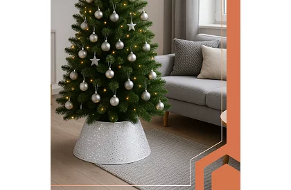 Karácsonyi takaró 60 cm - karácsonyfa állványra