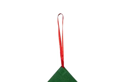 DIY filc karácsonyfát a falra - 90 cm