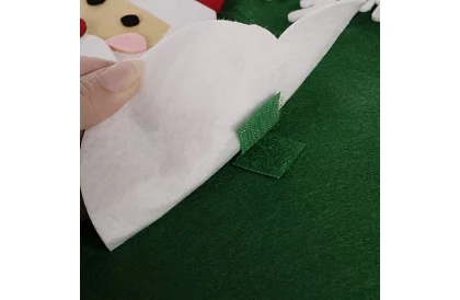 DIY filc karácsonyfát a falra - 90 cm