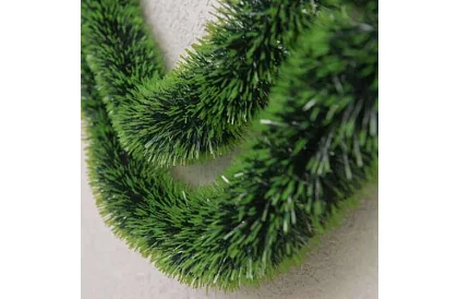 Hosszú karácsonyi lánc – zöld girland 6 méter