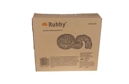 Hosszú karácsonyi lánc – zöld girland 6 méter