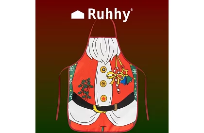 Szakács kötény - karácsonyi motívum