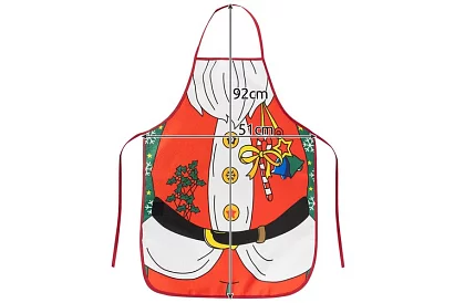 Szakács kötény - karácsonyi motívum