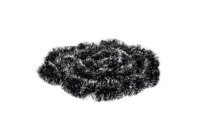 Hosszú karácsonyi lánc – fehér-zöld girland 6 méter