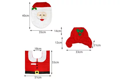 Karácsonyi fürdőszobai szett – 3 darab