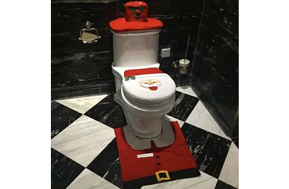 Karácsonyi fürdőszobai szett – 3 darab