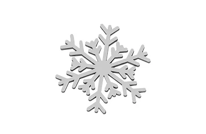 Fából készült fehér karácsonyi díszek 20 darab